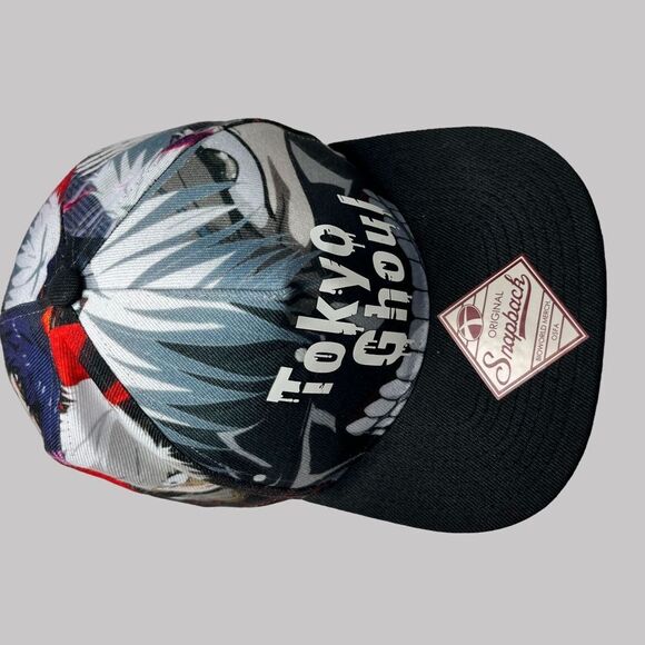 Tokyo Ghoul Anime Youth Hat Snap Back One Size Adjustable Cap - Picture 5 of 10